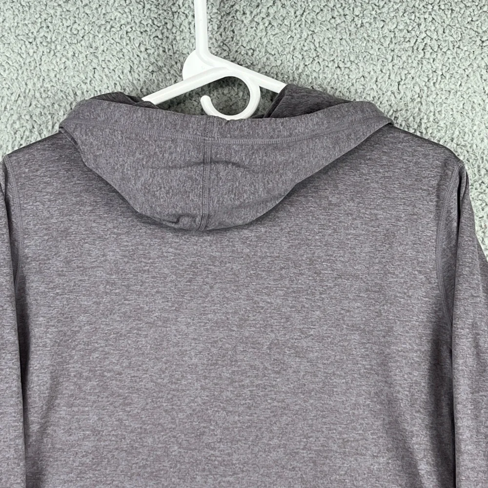Vuori Halo Performance Hoodie Womens Large Heather Purple Pullover - Picture 7 of 13